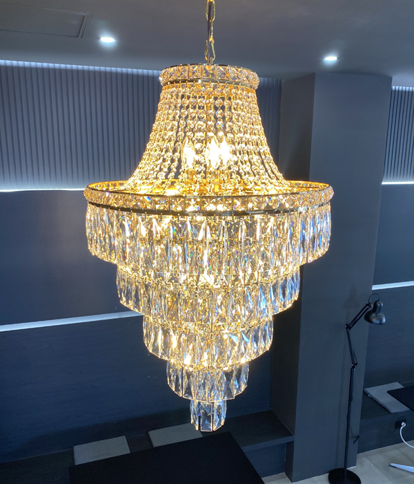 리프 16등 샹들리에LED 크리스탈펜던트 로비조명 미니샹들리에 샹들리에조명