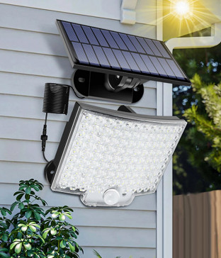 담비 리모컨 태양광센서 야외벽등 태양광벽등