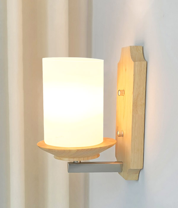 아토너 우드벽등 원목 벽무드등