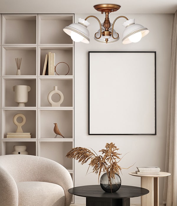 티아라 3등 도자기 가지형 직부등 펜던트전등 식탁등 방등